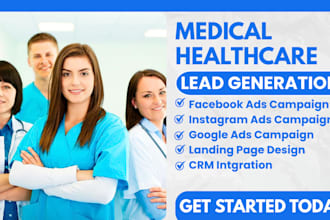 healthcare leads, healthcare facebook ads, healthcare google ads, video ads