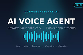 build an ai voice agent that books appointments
