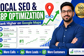 do local SEO, google maps ranking, and citation building