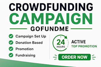 create and promote your gofundme fundraising campaign
