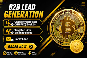 deliver fresh forex leads, mlm leads and hot crypto leads