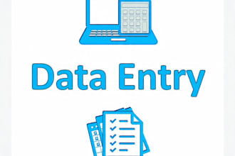 do professional deta entry and virtual assistant tasks
