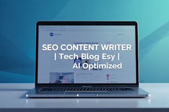 be your saas SEO blog post writer and content writer