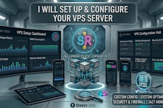 setup and configure your vps server