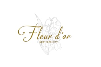 do professional floral logo design for boutique, wedding or luxury brand