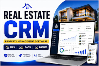 build custom real estate software CRM and mls platform