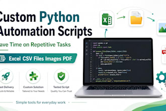 create custom python automation scripts