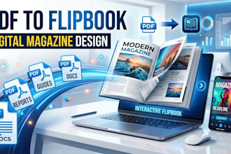 convert pdf to flipbook or digital magazine flip book