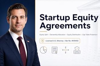 write a custom startup ownership allocation contract