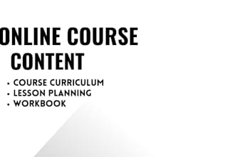 create course instructional design, training course content, workbook