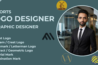 create modern and unique sports logo design