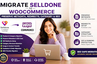 migrate selldone woocommerce preserve metadata redirects category SEO