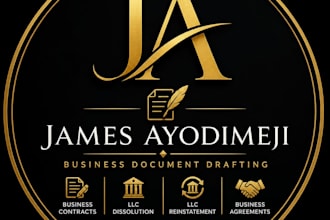 draft a freelance contract, service agreement or client contract for your small