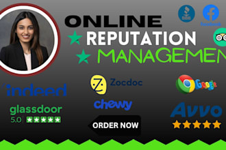 build and improve your online reputation management and do ORM online reputation