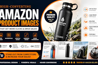 amazon product images and product infographics for higher conversions