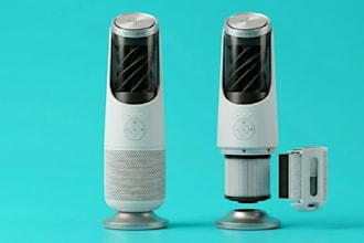 design airflows, mini fans, air purifiers and other cooling products