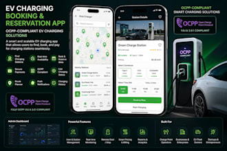 do ev charging booking and reservation app with ocpp compliant ev charging