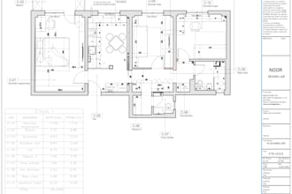 design bespoke interiors with concept, technical drawings and ffe