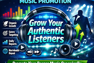organically promote your deezer music and grow your authentic listeners
