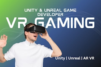 create unity and unreal games, ar VR apps and 3d experiences