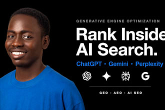 on page SEO and ai search optimization with GEO