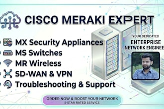 configure, troubleshoot, and support your cisco meraki network infrastructure