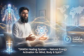 provide samda energy healing sessions for physical and psychological wellness