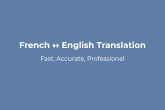 proofread and correct your french text perfectly