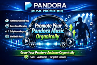 promote your pandora music with organic marketing strategies