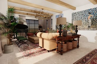 3d model and render