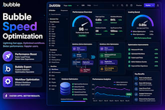 optimize bubble app speed and performance
