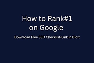 do SEO keyword research and onpage optimization