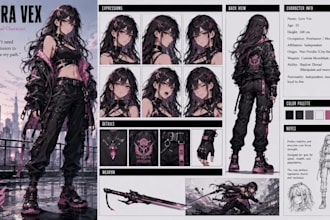 comic book illustration anime nsfw webtoon character sfw, manga character art