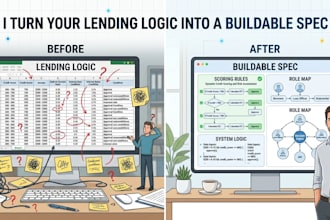 design your loan or deal scoring logic and CRM workflow