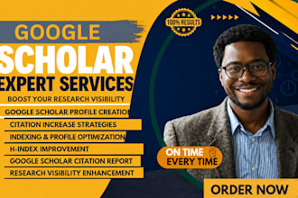 increase google scholar citations, optimize profile, and improve research