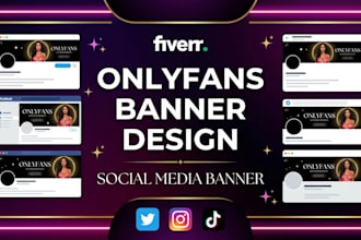design engaging onlyfans banner do social media banner design for onlyfans