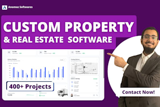 develop custom property and real estate web application