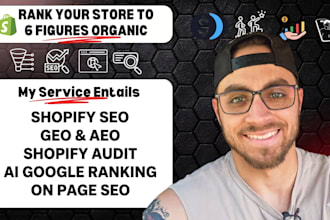 do onpage shopify seo geo aeo to rank on google and ai search shopify audit