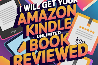 do amazon kindle unlimited read, arc KDP, ebook and provide honest review