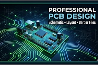 design professional pcb layouts and schematics
