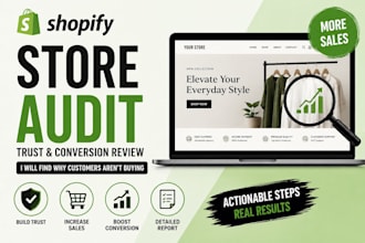 review your shopify store and find why customers are not buying
