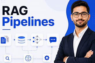 develop custom ai agents, rag pipelines and llm automation