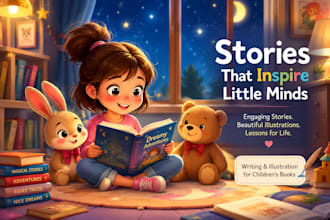 do children storybooks illustration, kids storybooks illustration