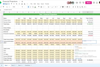 create and fix microsoft excel spreadsheet with formulas and data