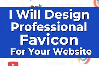 design unique favicon for your website and app