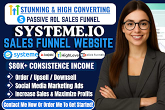 build systeme io sales funnel systeme io website systeme io landing page