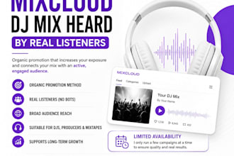 boost your mixcloud music with expert viral promotion