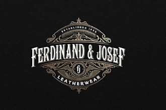do awesome typography vintage logo tattoo and lettering