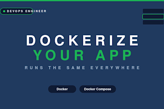 dockerize your application with docker and docker compose