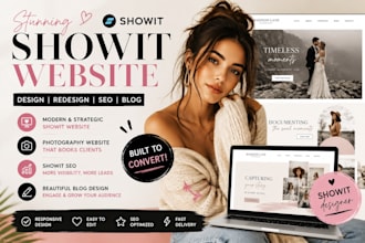 showit website showit website redesign showit photography website blog and SEO